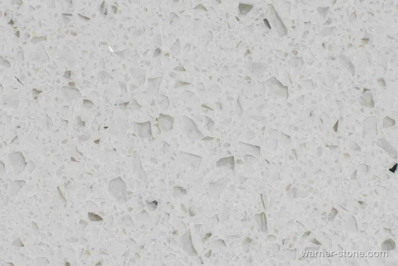 Kairui Jimei KR-D12003 Ice Flower Hymn Crystal Quartz Slab
