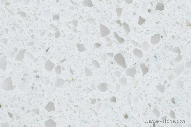 Kairui Jimei KR-D15A02 Petal Rain Mirror Crystal Quartz Slab
